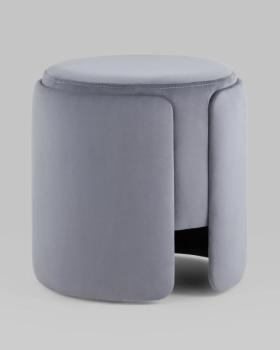 Велюр серый