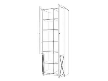 Шкаф двухдверный Атлант Бэль 1/2 + Карнизы 802/424