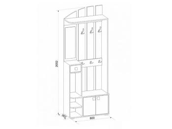 Прихожая Атлант Ивушка 25