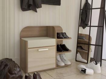 Тумба для обуви Атлант Ивушка 6 с мягким сидением