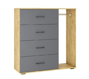 Дуб Вотан / Серый Графит