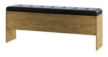 Дуб Вотан / Серый Графит / Кож.зам серый