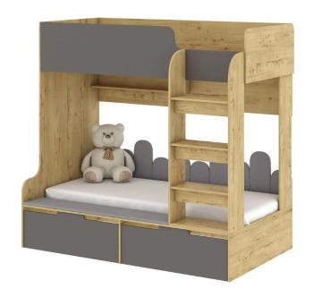 Дуб Вотан / Серый Графит