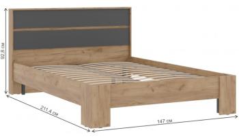 Полутораспальная кровать Woodville Элла КР 02 140х200