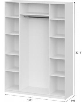 Шкаф четырехстворчатый Woodville Даиго