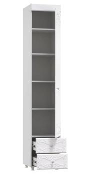 Шкаф 1 дв (560) с Глухой малой дверью и ящиками Катрин-К ИТ-35 Италия