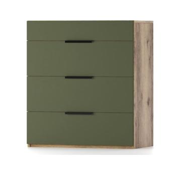 Дуб Делано Темный / Грин Софт (зеленый)