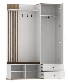 Шкаф для прихожей Олимп 51.22 Либерти (опора h=20)