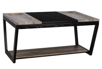 дуб крымский состаренный/венге/стекло черное