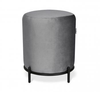 угольно-серый/черный муар