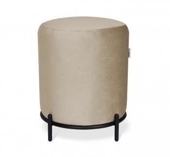 ванильный крем/черный муар