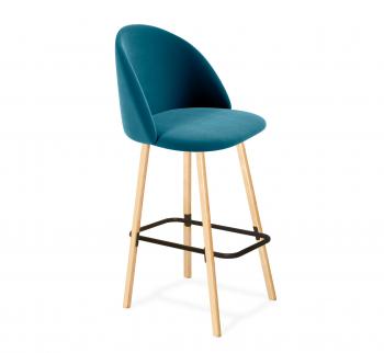 тихий океан/прозрачный лак/черный муар