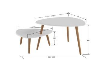 Стол журнальный Калифорния Стилгрей