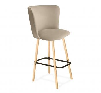 ванильный крем/прозрачный лак/черн. Муар