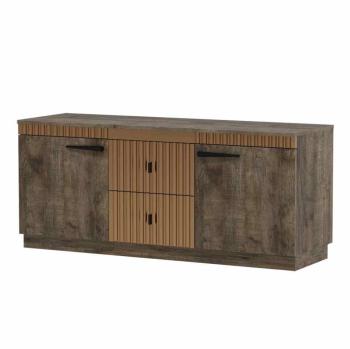 Дуб коми/Лофт голден пэлас