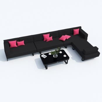 Черный - Каркас Карбон