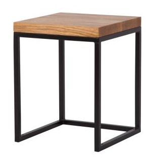 Дуб/Каркас чёрный