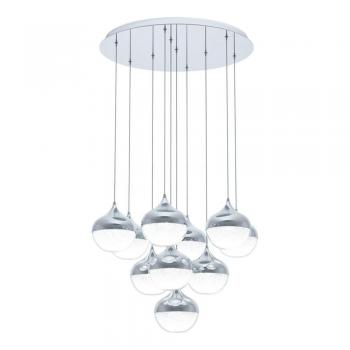 Подвесная светодиодная люстра Eglo Mioglia 39527