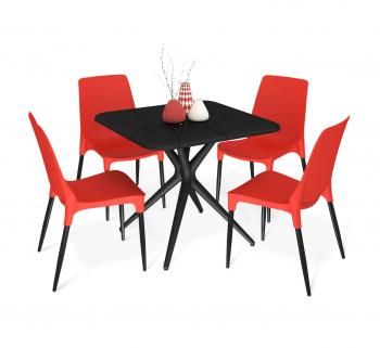 черный/красный