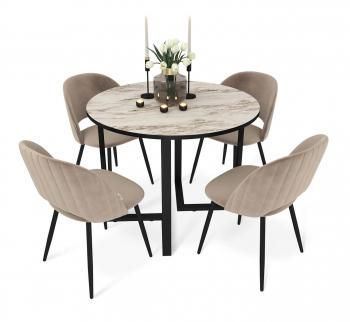 браун стоун/черный/латте/черный муар