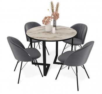 браун стоун/угольно-серый/черн.муар