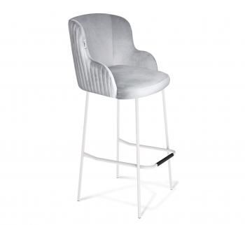 серое облако/белый муар