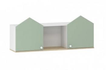 Макарун (ПВХ), Белый (КМ)/Дуб сонома