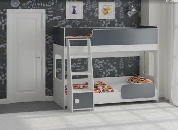 Белый/графит