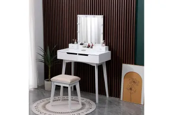 Туалетный столик с пуфом Vinotti CZ20