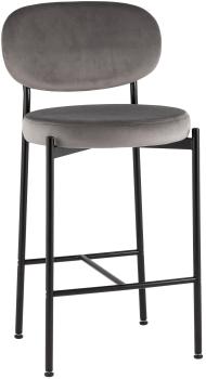 Велюр серый