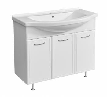 Тумба Stella Polar Концепт 90 с корзиной