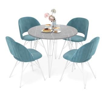 серый мрамор/голуб.пастель/бел.муар