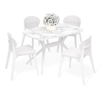 белый мрамор/белый