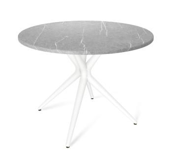 белый/серый мрамор