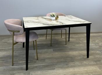 Черный/керамика мрамор золотой глянец