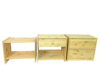 Тумба прикроватная RB Раст-2DW 52х30х46