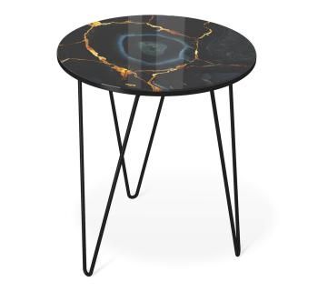 титановый кварц/черный муар