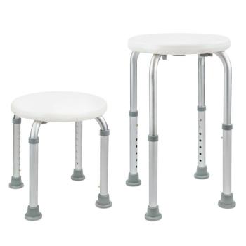 Стул круглый Brabix ТИТАН для купания в душе