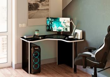 Стол игровой-угловой Мэрдэс СКЛ-ИгрУгл120Ч Правый