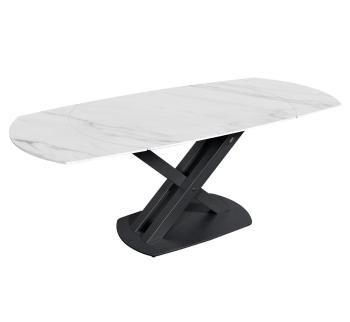 Серый мрамор/черный