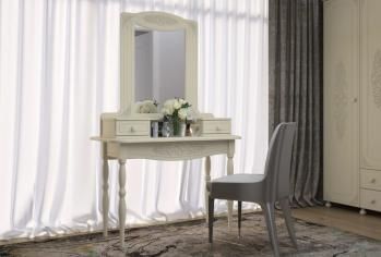 Туалетный столик с зеркалом Compass Ассоль плюс АС-3638