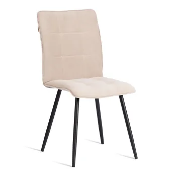 велюр молочный/черный