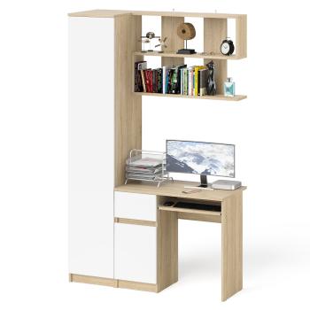 Дуб сонома/белый