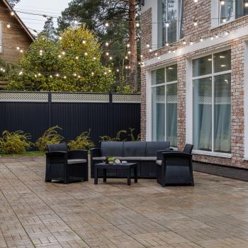 Лаунж-зона ROYAL FAMILY LILY с трехместным диваном