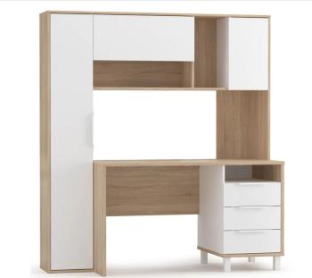 Дуб сонома/белый