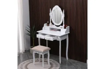 Туалетный столик с пуфом Vinotti CZ15