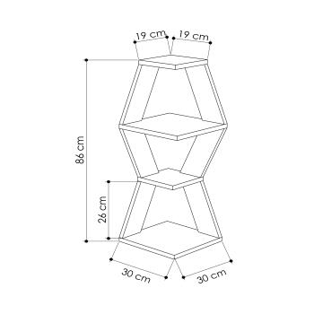 Полка угловая LEVE SABLOR CORNER SHELF