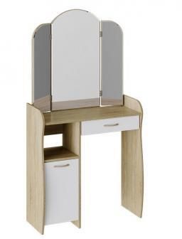 Дуб сонома/Белый