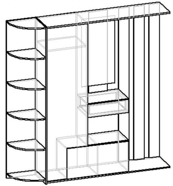 Прихожая Мебелайн «Мебелайн – 7»