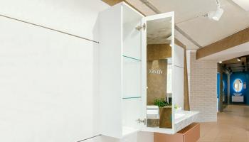 Пенал подвесной VELVEX Unit 120, зеркало внутр.